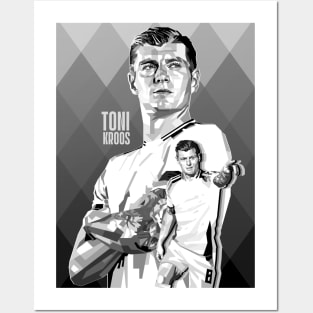 Toni Kroos Germany Greyscale Posters and Art